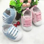 0-12 Month Infants Newborns Soft Soled Crib ShoesKid Casual Walkers Sneaker - Image 2