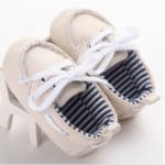 1 Pair Fashion Classic Leisure Blue Infant Toddler Baby Boy Kid Prewalker PU Leather Shoes Crib Babe Soft Soled Loafer 0-1 Years