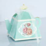 100/50 PCS Royal Teapot Wedding Gift Candy Box Baby Shower Favors Gift Paper Boxes Kids Birthday Party Supplies Pink Blue Red - Image 3