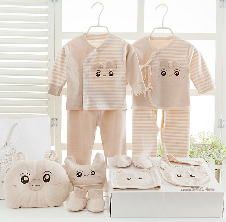 100 Cotton Newborn Clothes Baby Gift Box Set Baby Products Newborn