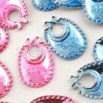 1000PCS bib style acrylic rhinestone applique baby shower decoration baby scrapbook embellishment diy craft accessory