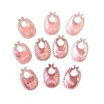1000PCS bib style acrylic rhinestone applique baby shower decoration baby scrapbook embellishment diy craft accessory - Image 4