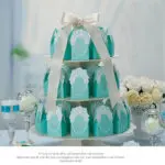 100Pcs Wedding/Birthday Baby Shower Favor Candy Treat Bag Wedding Favors Candy Box Gift Bags Event & Party Supplies
