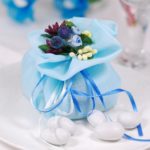 100pcs Deluxe Romantic Organza Candy Bags With Flower&Ribbon For Wedding Party Baby Shower Favor - Image 4