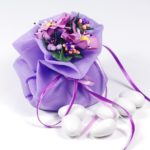 100pcs Deluxe Romantic Organza Candy Bags With Flower&Ribbon For Wedding Party Baby Shower Favor - Image 5