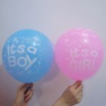 10pcs/lot It is a boy and it's a girl, baby boy latex balloons for Wedding, Birthday, Baby shower Party Decoration - Image 4