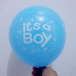 10pcs/lot It is a boy and it's a girl, baby boy latex balloons for Wedding, Birthday, Baby shower Party Decoration - Image 5