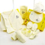 10pcs/set New Born Baby Gift Set Girl Clothes Cotton Infant Baby Boy Clothing Sets Pants Leggings Newborn Set Baby Cap Bibs Suit - Image 5