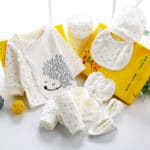 10pcs/set New Born Baby Gift Set Girl Clothes Cotton Infant Baby Boy Clothing Sets Pants Leggings Newborn Set Baby Cap Bibs Suit - Image 6