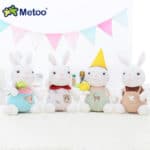 11 Inch Plush Cute Stuffed Small Brinquedos Baby Kids Toys for Girls Birthday Christmas Gift Bonecas Tiramitu Rabbits Metoo Doll - Image 3