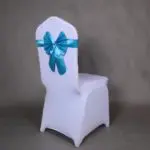 11colors PU free tie bowknot wedding chair cover weddin party decoration 10pcs/lot - Image 6
