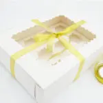 12 Holes Muffin Cupcake White Paper Box Pastry Chocolate Candy Packaging Box Wedding Christmas Birthday Party Baby Shower Favor - Image 2