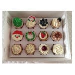 12 Holes Muffin Cupcake White Paper Box Pastry Chocolate Candy Packaging Box Wedding Christmas Birthday Party Baby Shower Favor - Image 5