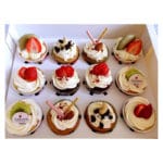 12 Holes Muffin Cupcake White Paper Box Pastry Chocolate Candy Packaging Box Wedding Christmas Birthday Party Baby Shower Favor - Image 6