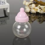12Pcs Pink Girl Blue Boy Baby Shower Favors Bottle Baptism For Wedding Candy Bottle Plastic Box Party Marriage Gifts Bottle - Image 3