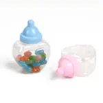 12Pcx Heart Shape Baby's Bottle And Pacifier Wedding Favors And Gifts Wedding Souvenirs Wedding Supplies Baby Shower Favors