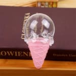 12pcs Ice Cream Can Open Plastic Chocolate Box Pink Blue Transparent Candy Box Wedding Baby Shower Favors Christmas Gift Box - Image 2