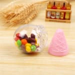 12pcs Ice Cream Can Open Plastic Chocolate Box Pink Blue Transparent Candy Box Wedding Baby Shower Favors Christmas Gift Box - Image 5