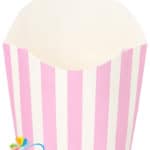 12pcs/lot Polka Dot Baby Blue French Fry Boxes for BBQ Kid's Birthday Party Baby Shower Favors - Image 4