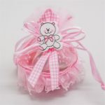 12pcs/set Birthday Baby Shower Party Favor Yarn Basket Candy Box with Ribbons DIY Bear Pattern Christening Boy Girl Gift - Image 4