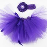 17 colors 2017 new baby TUTU skirt + bandage +flower 3 piece set ,Baby Photography clothes Tulle Ballet Dancewear Pettiskirt - Image 2