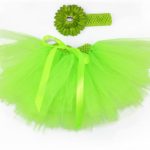17 colors 2017 new baby TUTU skirt + bandage +flower 3 piece set ,Baby Photography clothes Tulle Ballet Dancewear Pettiskirt - Image 5