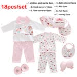 18 Pcs/lot Fashion Newborn Baby gift Sets Infant Clothing Unisex baby boy and girl Suits Baby Outfits For 0-24 Month Wear TZ-005 - Image 2