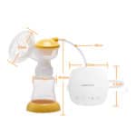 180ML Intelligent USB Electric Breast Pumps Baby BPA Free Postpartum Feeding Breast Milk Suckers Silicone + PP Nipple Pump - Image 3