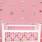 18Pcs/set 4*7cm Cartoon Princess Crown Removable Mirror Wall Stickers Baby Kids Bedroom Home Decor Wall Art Decal Wallpaper 9Z - Image 3