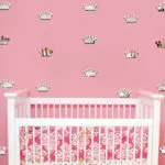 18Pcs/set 4*7cm Cartoon Princess Crown Removable Mirror Wall Stickers Baby Kids Bedroom Home Decor Wall Art Decal Wallpaper 9Z - Image 3