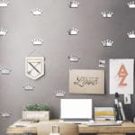 18Pcs/set 4*7cm Cartoon Princess Crown Removable Mirror Wall Stickers Baby Kids Bedroom Home Decor Wall Art Decal Wallpaper 9Z - Image 5