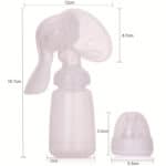 1Pcs Comfortable Manual Breast Pump Adjustable Original Manual Breast Nipple Pump With Milk Bottle Nipple Suction Breast Milker - Image 6