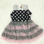 2015 Baby girls summer style dress baby clothing birthday party vestidos infantil newborn robe dots lace tutu dress - Image 3