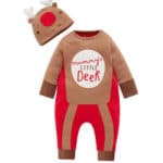 2016 Christmas Baby rompers Costume kids newborn clothes long sleeveIn the spring and autumnchildren infant clothing - Image 2