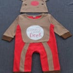2016 Christmas Baby rompers Costume kids newborn clothes long sleeveIn the spring and autumnchildren infant clothing - Image 4
