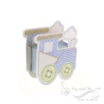 2016 New Baby Shower Gift Box Lovely Baby Carriage Favor Box Baby Shower Favors Party Gift Box,Candy Box,Event & Party Supplies - Image 2