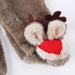 2016 New Christmas Deer Baby Boy Winter Clothes Thickening Baby Rompers Cartoon Baby Girl Winter Coverall Hooded Baby Clothing - Image 6