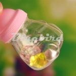 2016 New Hot Sale 12pcs Baby Shower Candy Box Bottle Pink Girl Blue Boy Birthday Party Favours Christmas Gift (Baby Shape) - Image 2