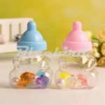 2016 New Hot Sale 12pcs Baby Shower Candy Box Bottle Pink Girl Blue Boy Birthday Party Favours Christmas Gift (Baby Shape) - Image 6
