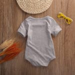 2016 Newborn Baby Boys Girls Bodysuit Hello Summer Short Sleeve Infant Kids Cotton be Body Clothing Outfit Playsuit - Image 6