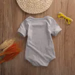 2016 Newborn Baby Boys Girls Bodysuit Hello Summer Short Sleeve Infant Kids Cotton be Body Clothing Outfit Playsuit - Image 6