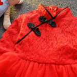 2016 Spring/Autumn Newborn Baby Dresses Girl Party and Wedding Cute Dress for Infant Baby Dresses Red Hot Sale - Image 3