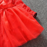 2016 Spring/Autumn Newborn Baby Dresses Girl Party and Wedding Cute Dress for Infant Baby Dresses Red Hot Sale - Image 6