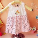 2016 new 1pcs baby dress summer dress for birthday party  girl dress 1 year birthday dress FRE5854 - Image 4