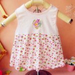 2016 new 1pcs baby dress summer dress for birthday party  girl dress 1 year birthday dress FRE5854 - Image 5