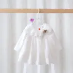 2016 spring autumn brand children's wear dress for girls gauze lace dress baby sweet princess dress for girls baby clothes - Image 3