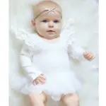 2017 Autumn Baby Lace Long Sleeve O-Neck Baby Girls Clothes Newborn jumpsuits Black White Pink Cotton Bodysuit Princess Dresses - Image 5
