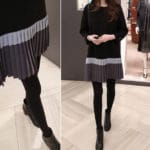 2017 Autumn Winter Fashion Maternity Dress Korean Elegant Maternity Clothes Long Sleeve Pregnancy Clothing for Pregnant Women - Image 3