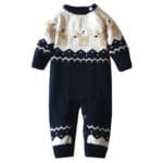 2017 Baby Clothes Winter Baby Rompers Overalls for Newborn Baby Girl Boy Romper Costume Baby Christmas Long Sleeve Deer Sweater