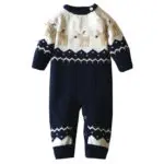 2017 Baby Clothes Winter Baby Rompers Overalls for Newborn Baby Girl Boy Romper Costume Baby Christmas Long Sleeve Deer Sweater